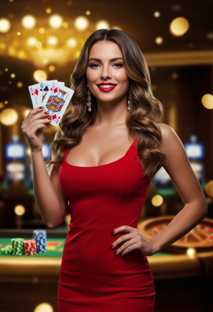 Live casino studio setup with multiple gaming tables and HD camera array